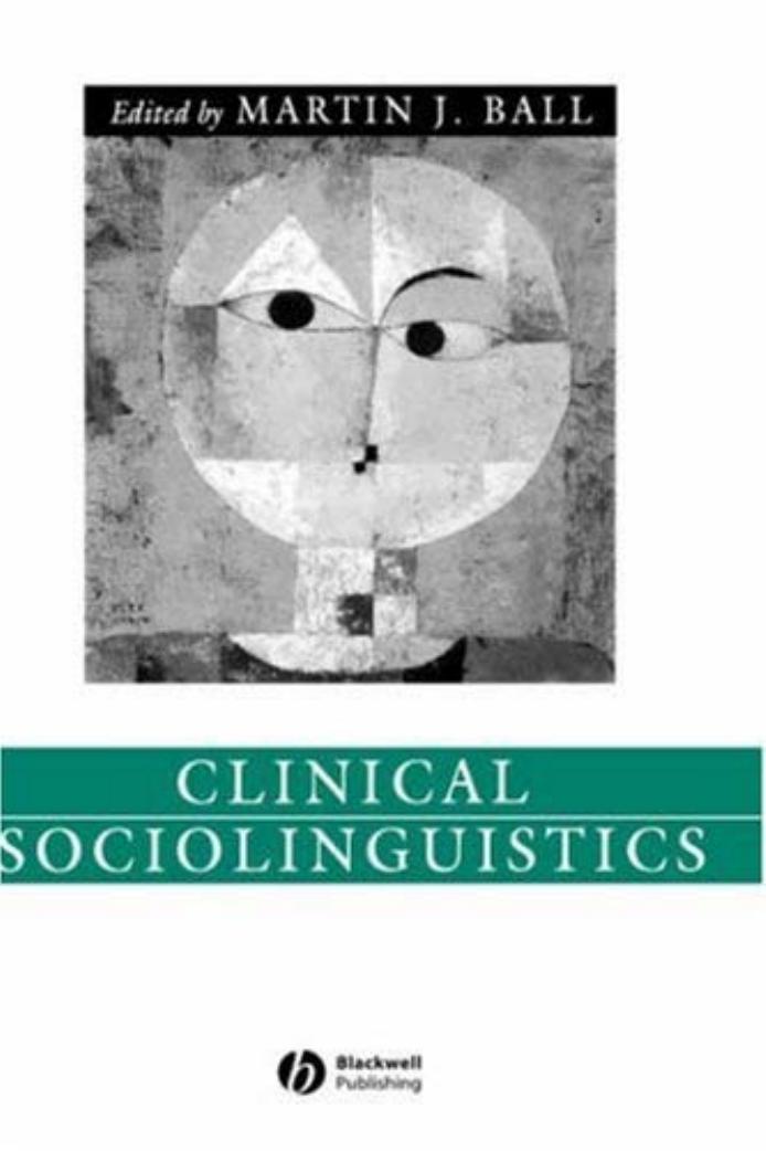 Clinical Sociolinguistics