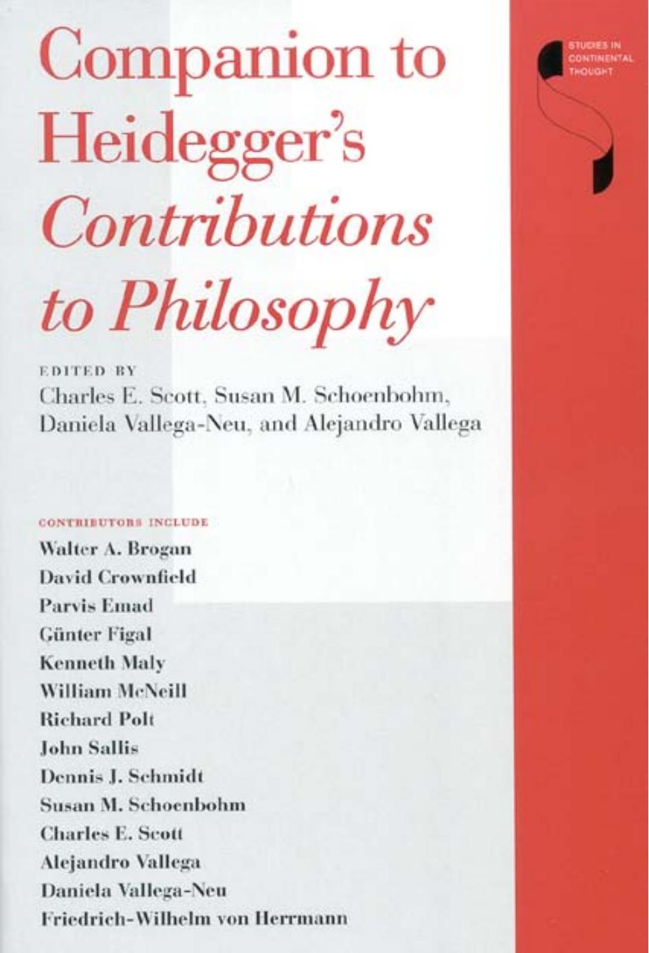 Companion to Heidegger's Contributions to Philosophy