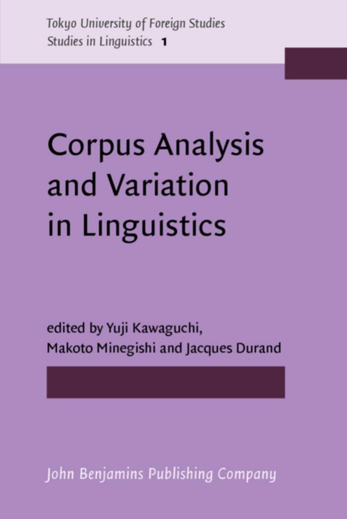 Corpus Analysis and Variation in Linguistics