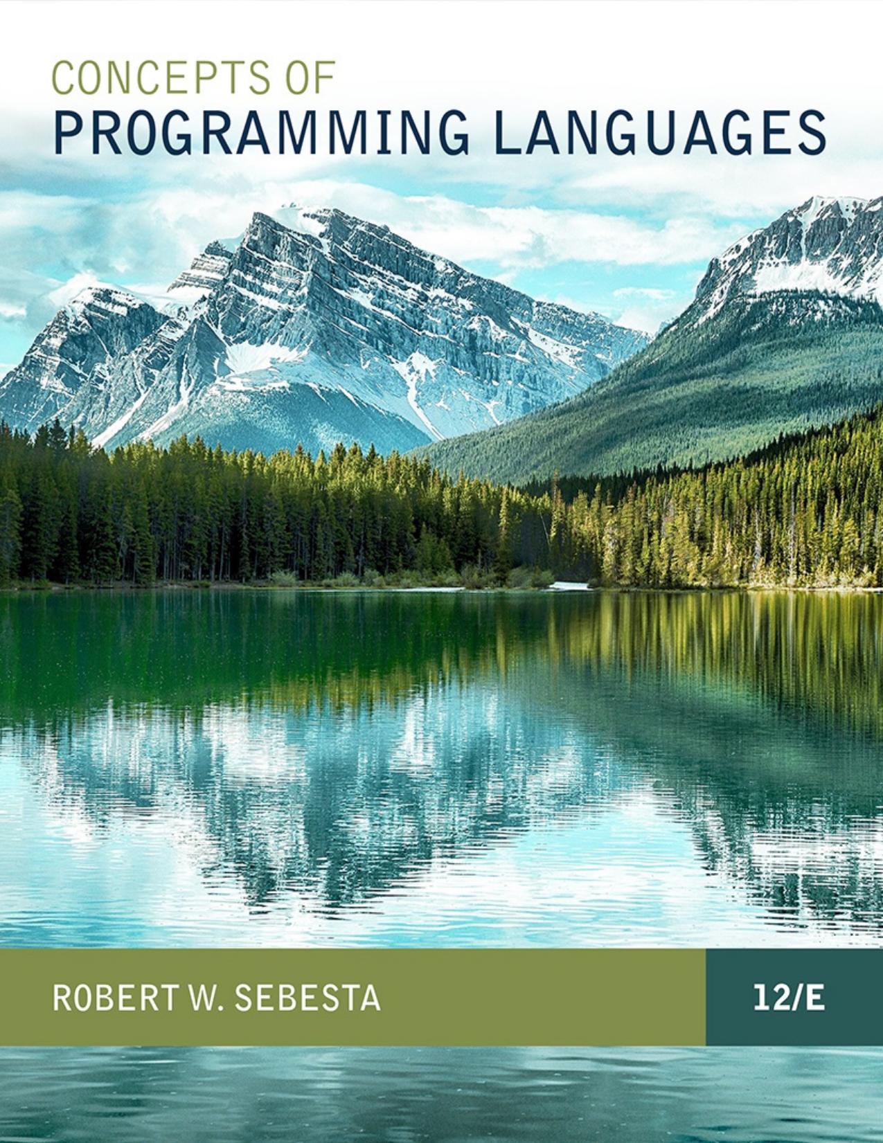 Concepts of Programming Languages