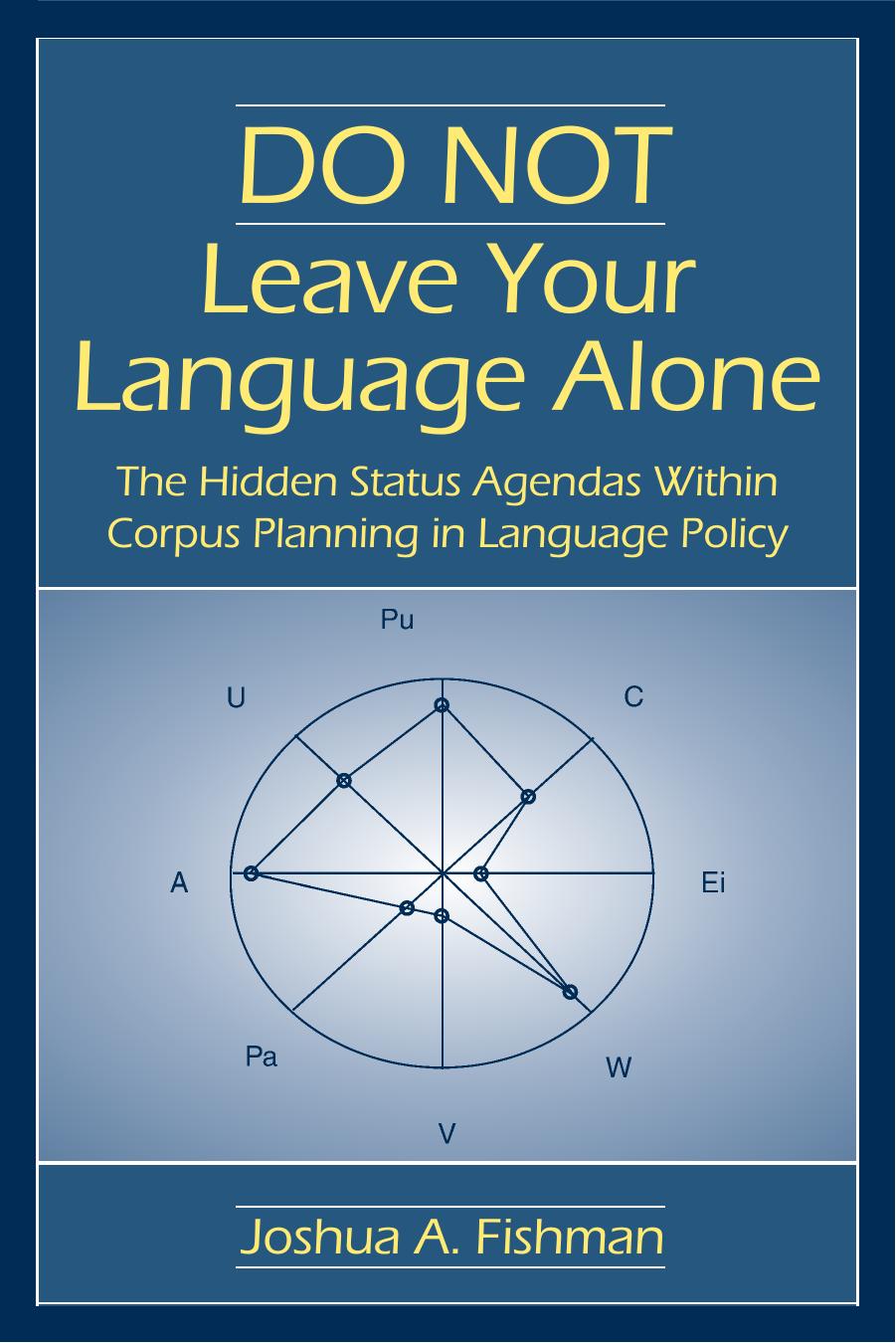 Do Not Leave Your Language Alone: The Hidden Status Agendas within Corpus Planning in Language Policy