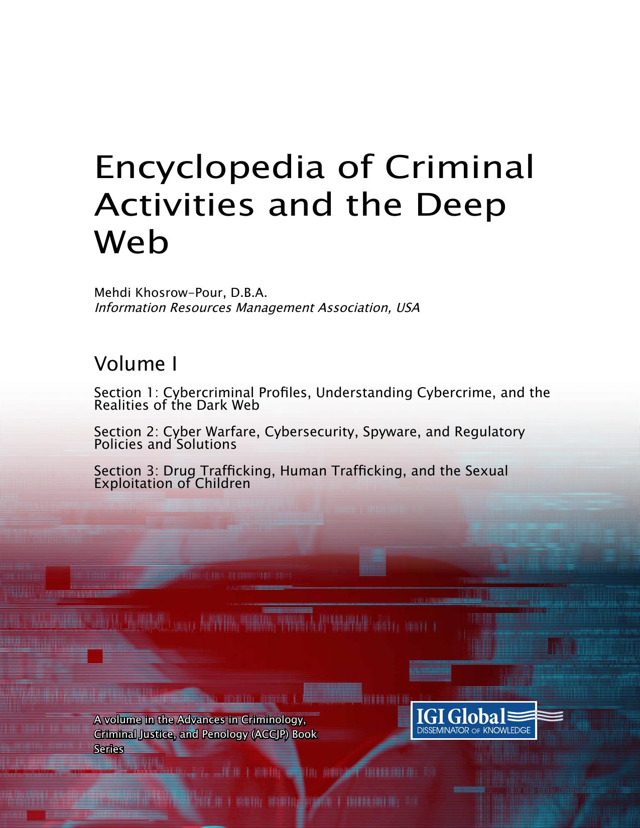 Encyclopedia of Criminal Activities and the Deep Web