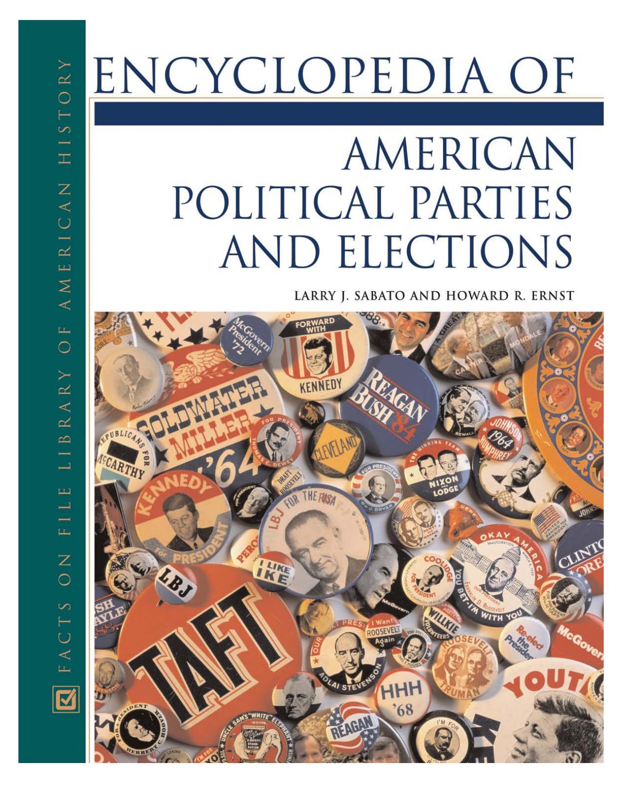 Encyclopedia of American Political Parties and Elections