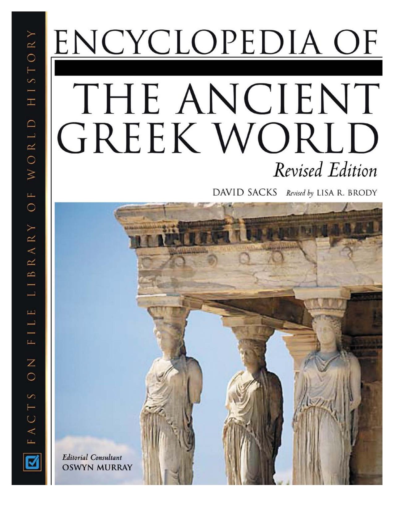 Encyclopedia of the Ancient Greek World