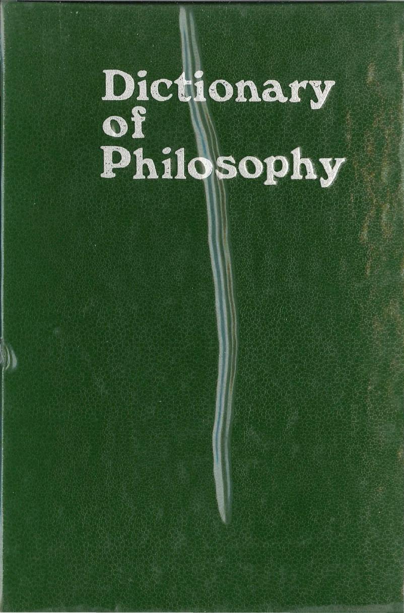 Dictionary of Philosophy