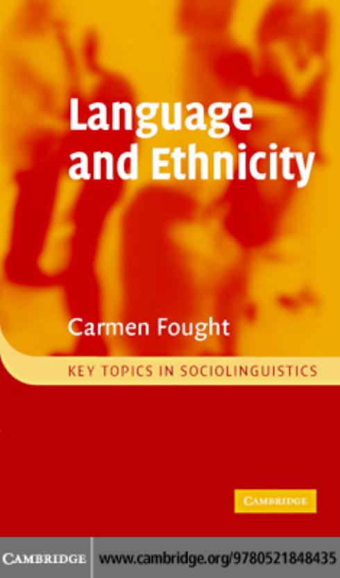 Language and Ethnicity