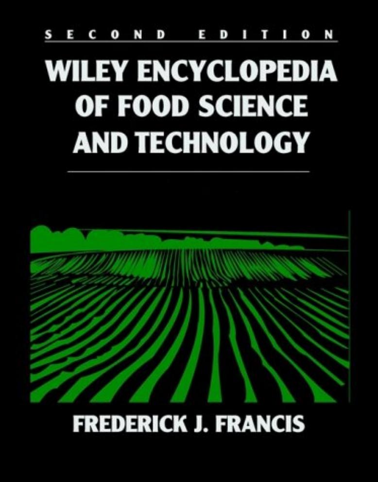 Encyclopedia of Food Science and Technology