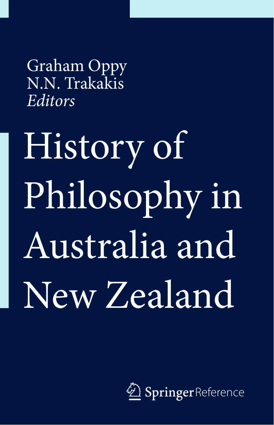History of Philosophy in Australia and New Zealand