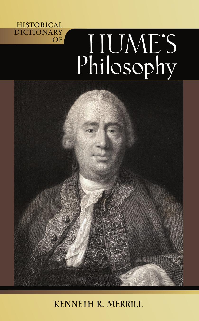 Historical Dictionary of Hume's Philosophy