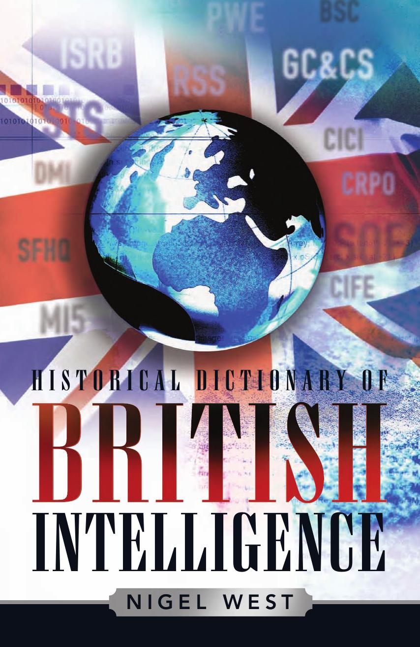 Historical Dictionary of British Intelligence