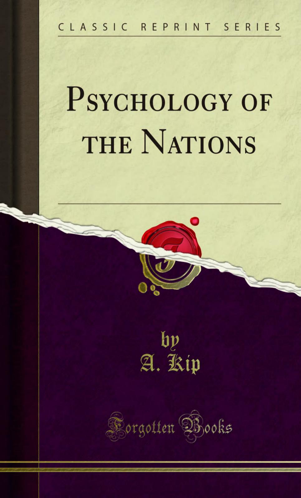 Psychology of the Nations