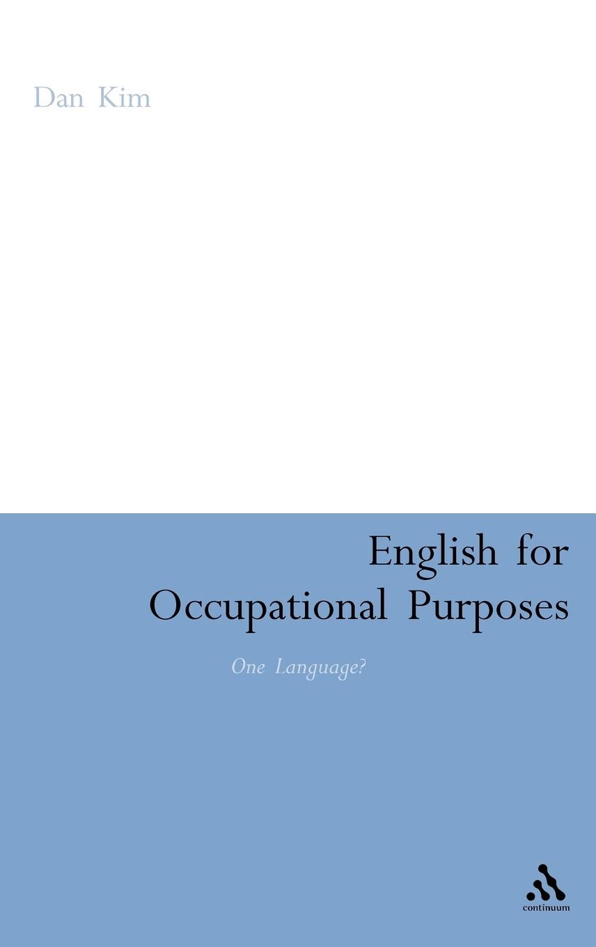 English for Occupational Purposes: One Language?