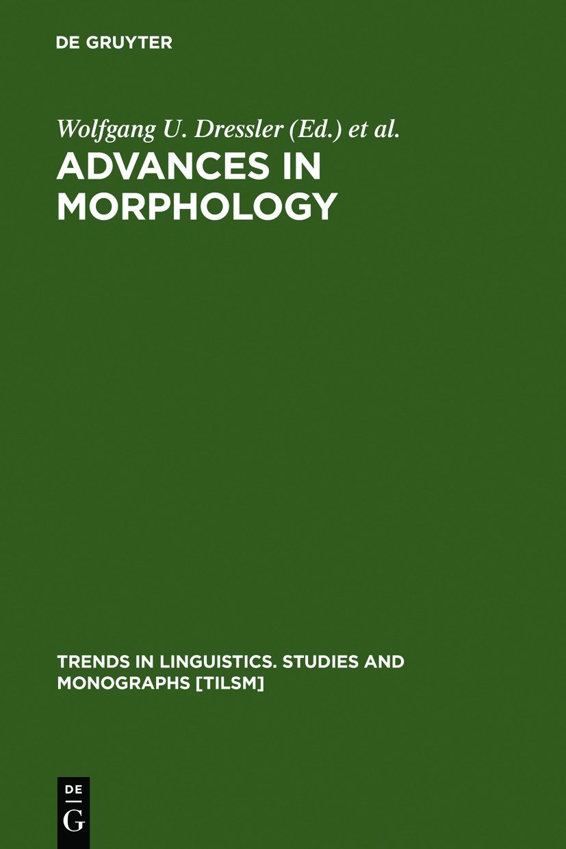 Advances in morphology