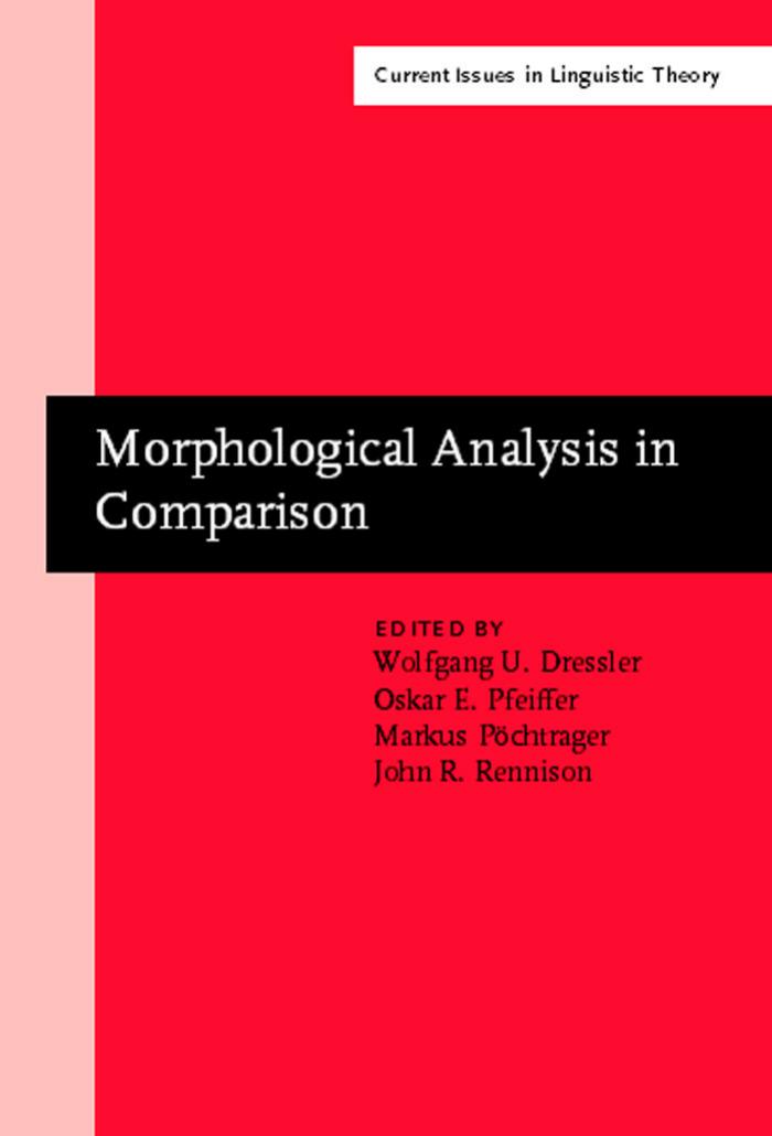 Morphological Analysis in Comparison