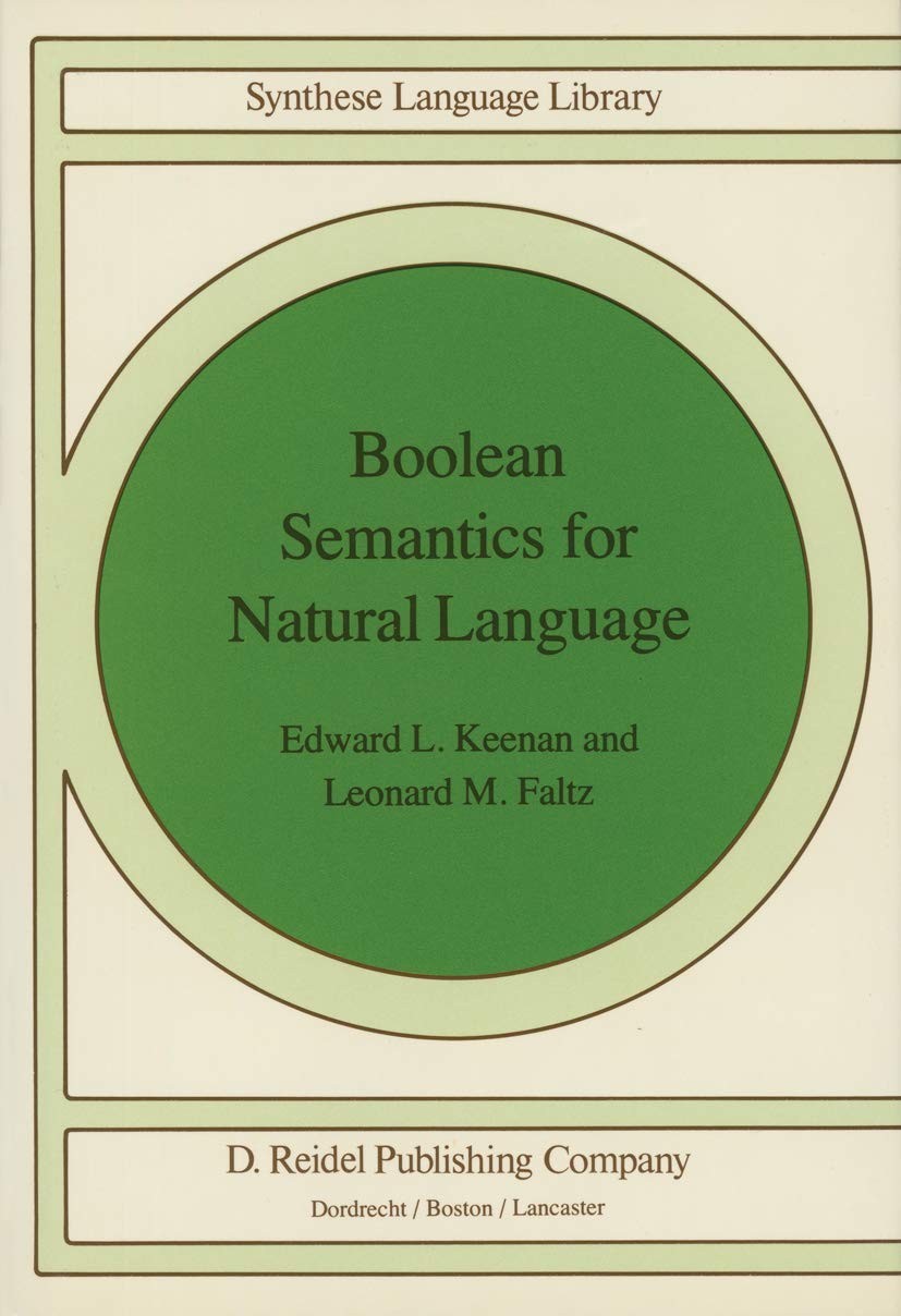 Boolean Semantics for Natural Language