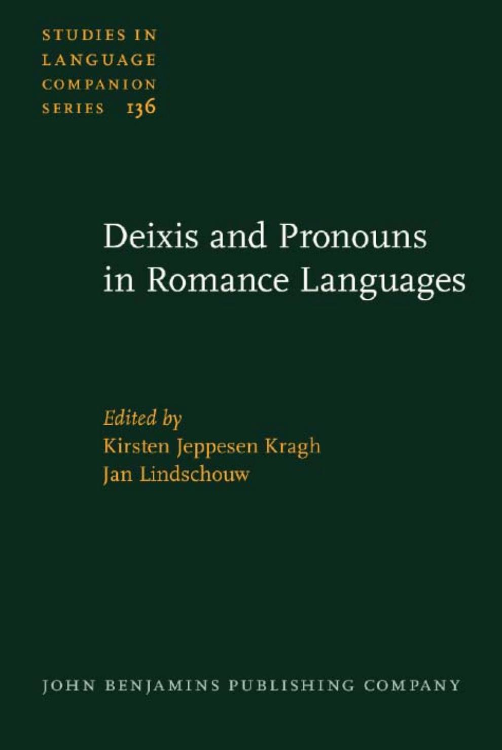 Deixis and Pronouns in Romance Languages