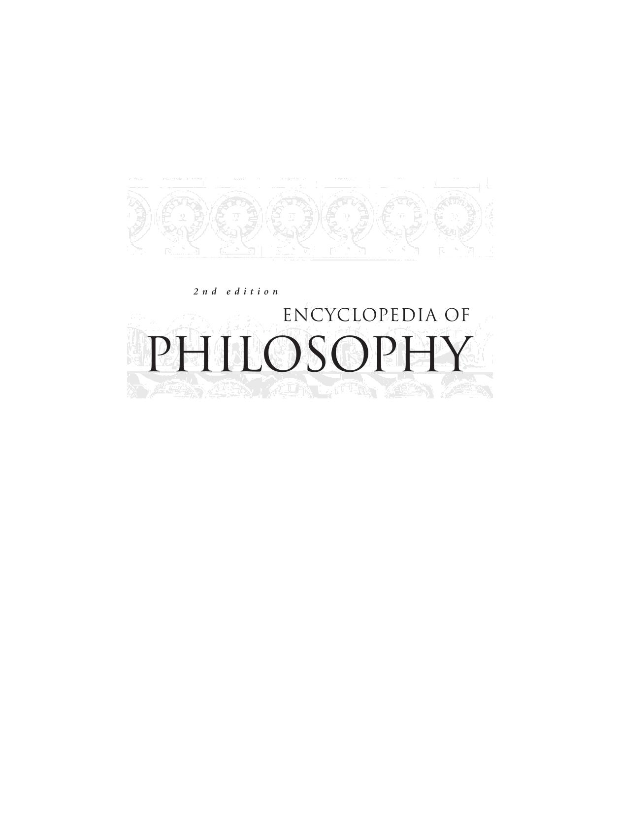Encyclopedia of Philosophy (Ed.) (2)