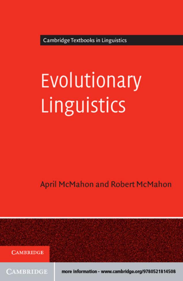 Evolutionary Linguistics