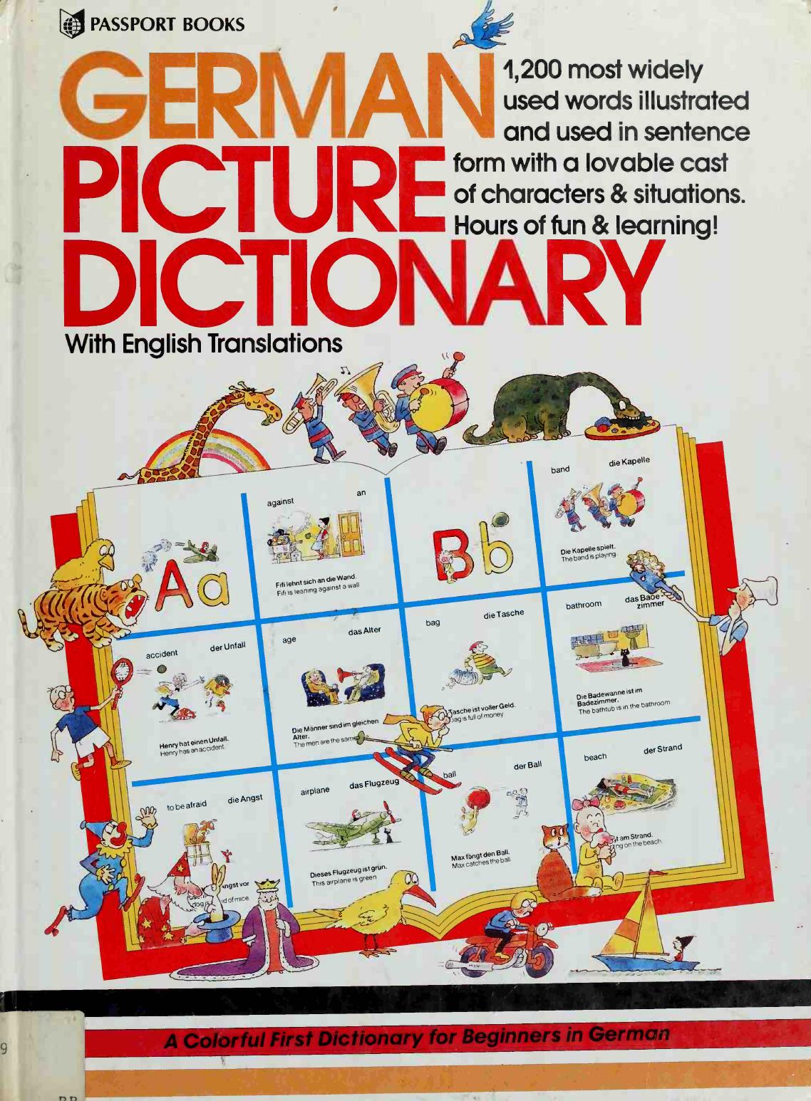 The Usborne Picture Dictionary in German