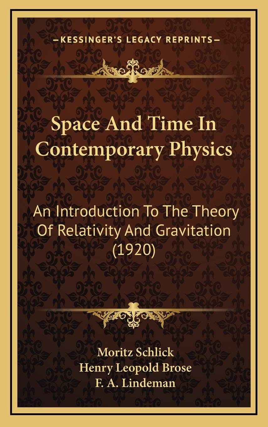 Space and Time in Contemporary Physics: An Introduction to the Theory of Relativity and Gravitation