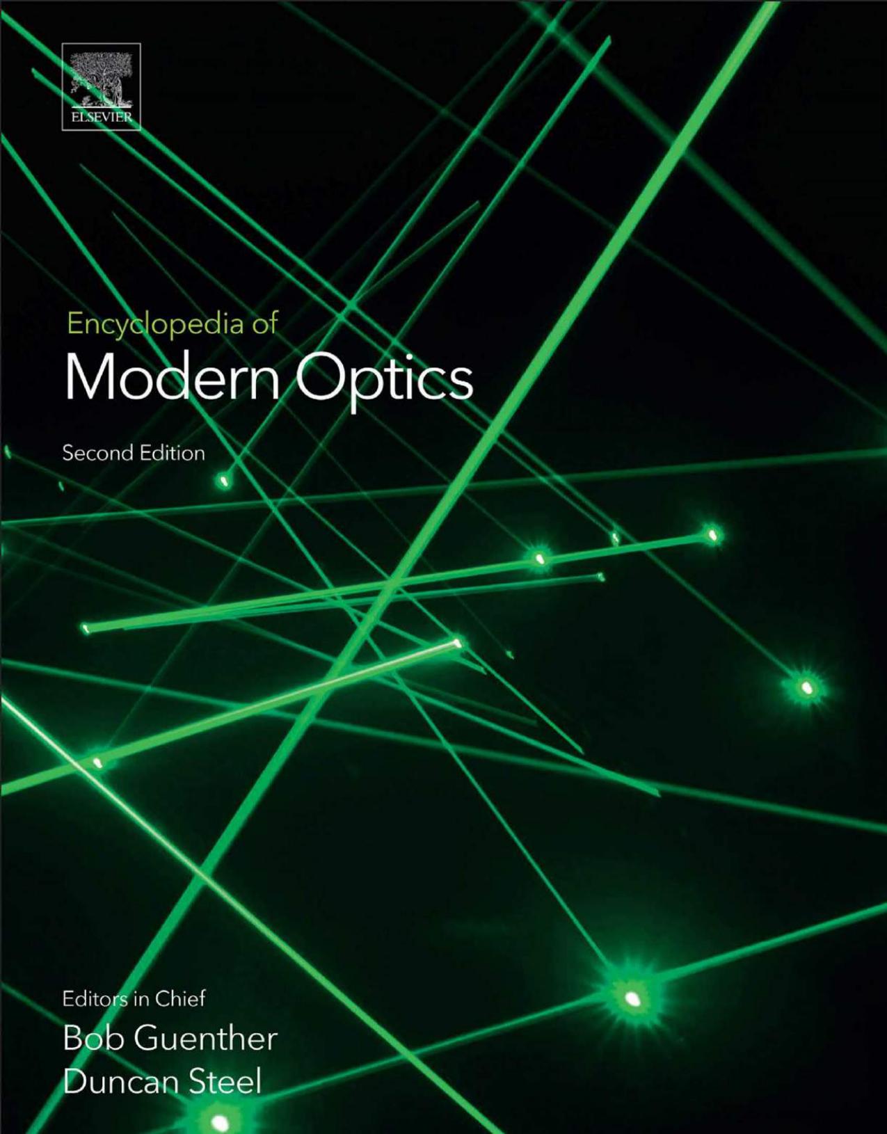 Encyclopedia of Modern Optics