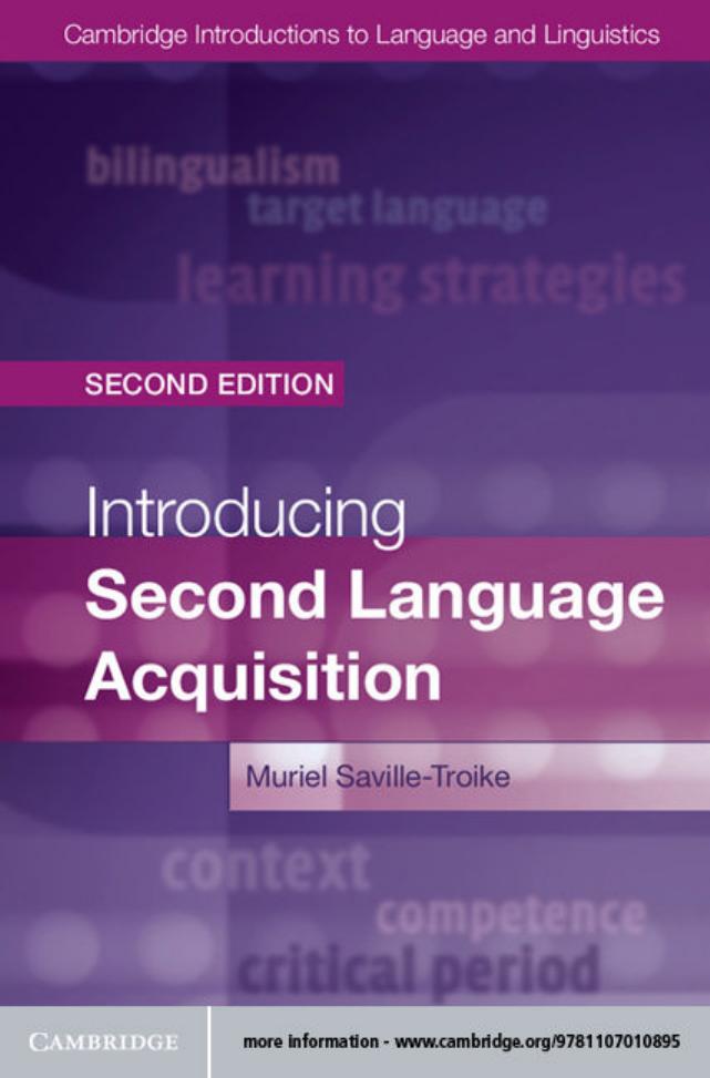 Introducing Second Language Acquisition