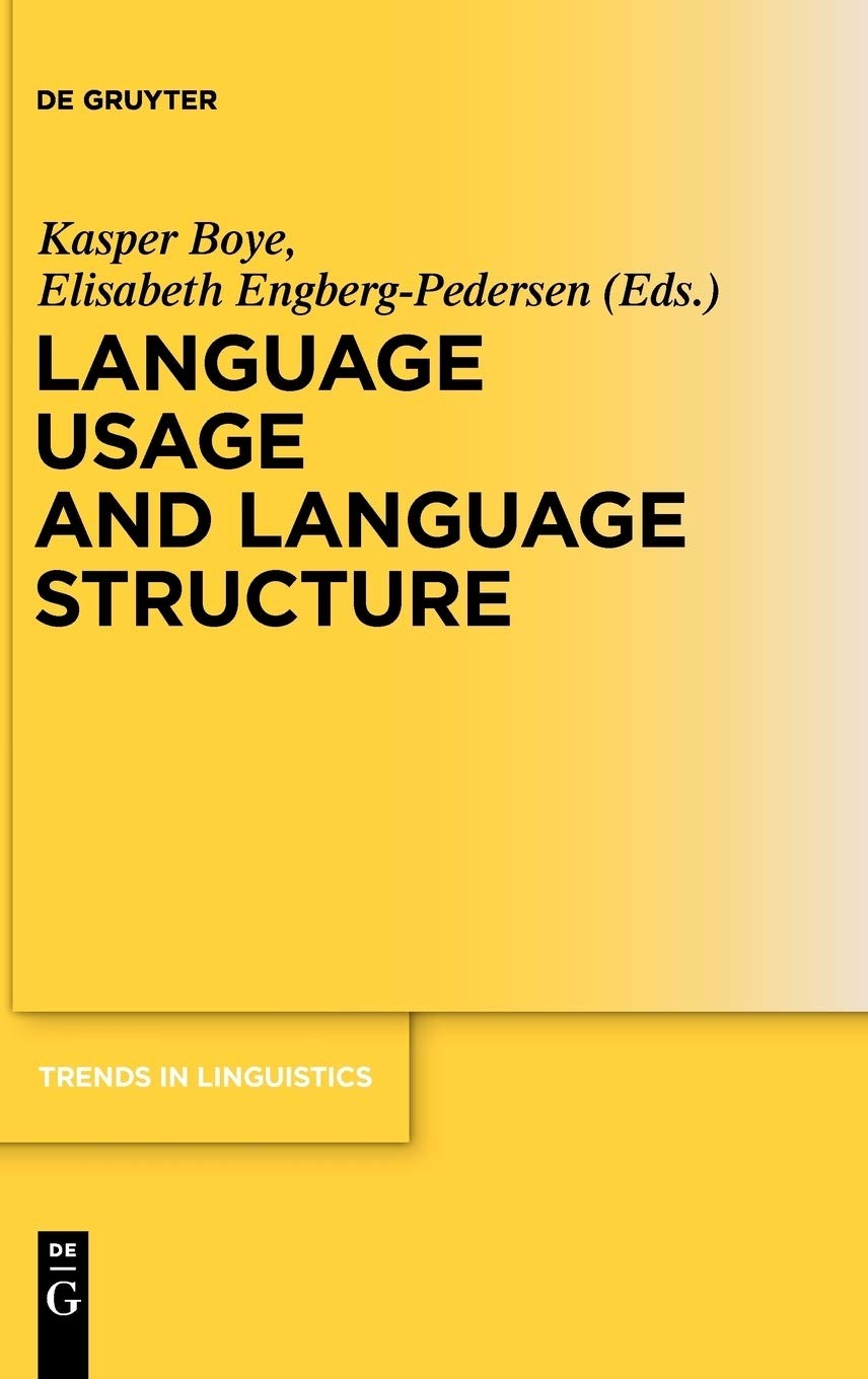 Language Usage and Language Structure