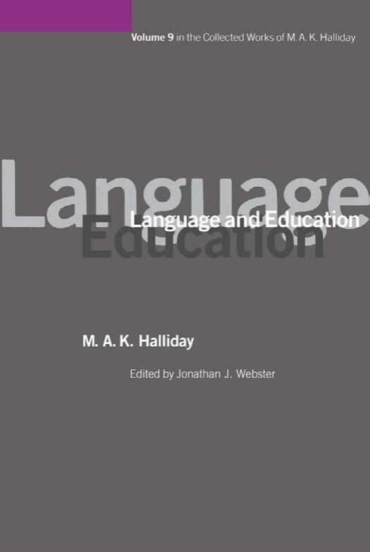 Language and Education: Volume 9