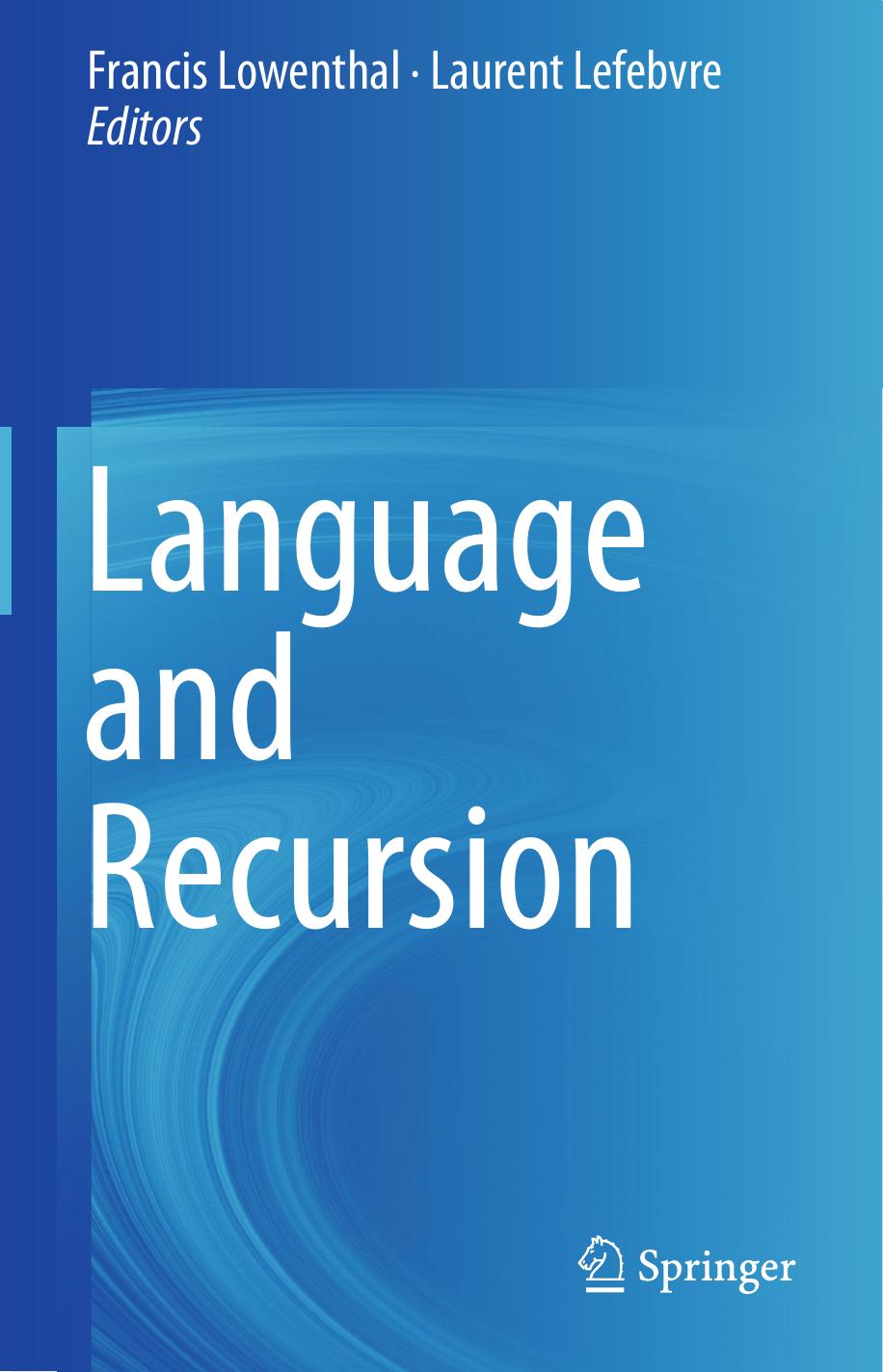 Language and Recursion