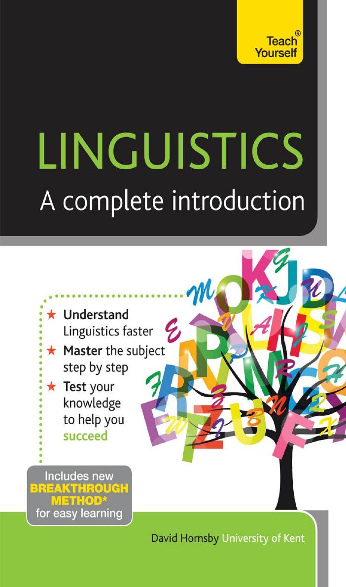 Linguistics: A Complete Introduction